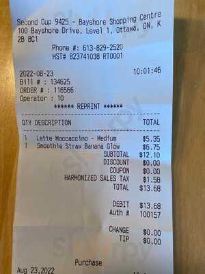 Second Cup Coffee Co.