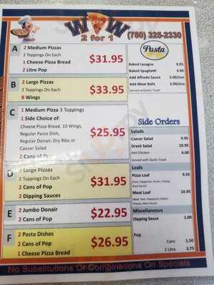 Wildwood 2 For 1 Pizza