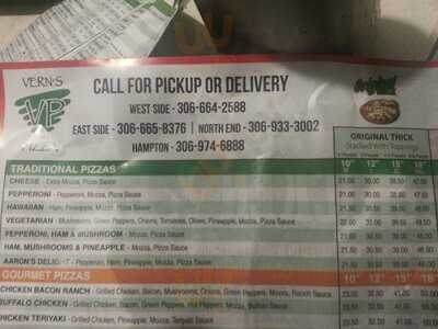 Verns' Pizza