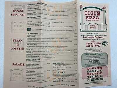 Gigi's Pizza & Spaghetti House