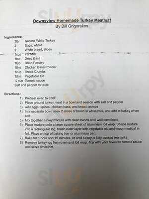 Downsview Restaurant