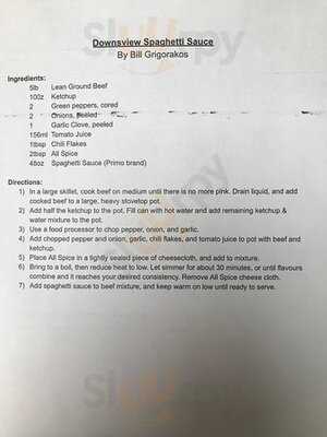 Downsview Restaurant