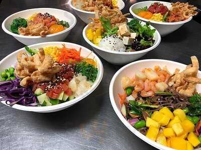 Pon-zu Poke Sushi Bowls