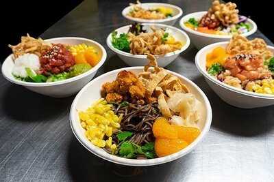 Pon-zu Poke Sushi Bowls