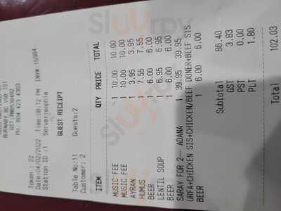 Saray Turkish Cuisine