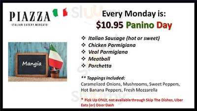 Piazza Italian Eatery. Mercato