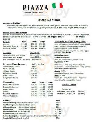 Piazza Italian Eatery. Mercato