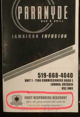 Paranyde. Jamaican Infusion