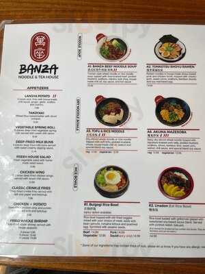 Banza Noodle & Tea House