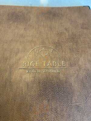 Rice Table Korean Kitchen