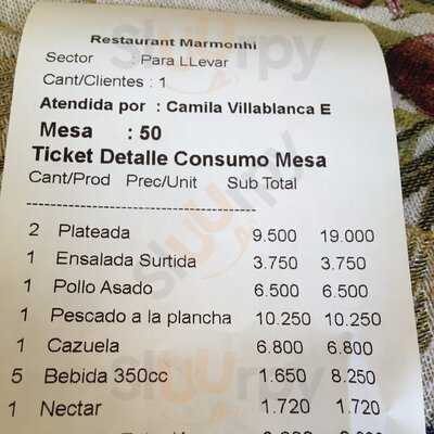 Restaurante Marmonhi