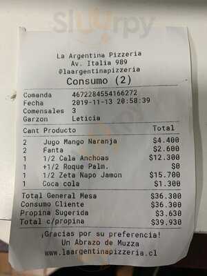 La Argentina Pizzeria