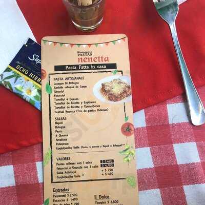 Pastas Nenetta Chile
