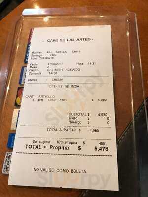 Cafe De Las Artes
