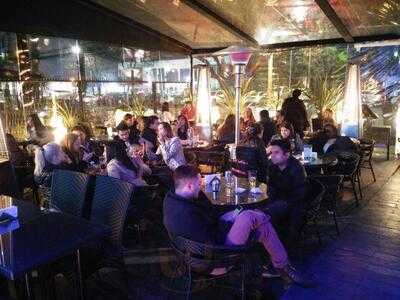 Light Blue Sparkling Bar