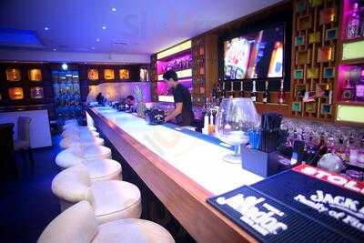 Light Blue Sparkling Bar