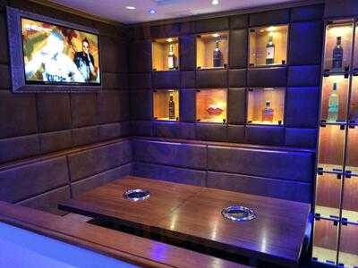 Light Blue Sparkling Bar