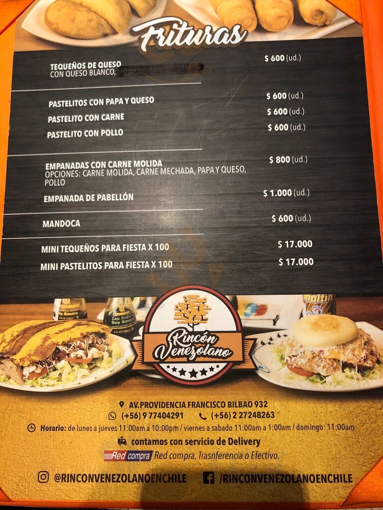 Rincón Venezolano En Chile