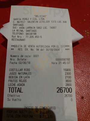 Restaurante Delicias