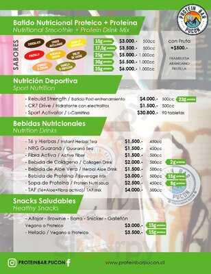 Protein Bar Pucón