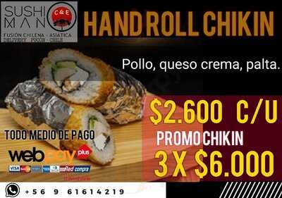 Sushiman C & E Delivery Pucon