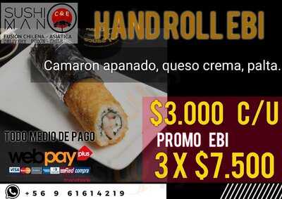 Sushiman C & E Delivery Pucon