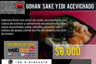 Sushiman C & E Delivery Pucon