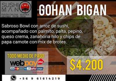 Sushiman C & E Delivery Pucon