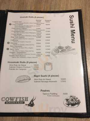 Cowfish Burgers & Sushi