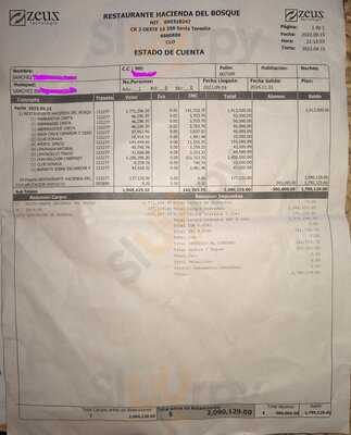 Restaurante Hacienda Del Bosque