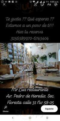 Mr Luis Restaurante Sas
