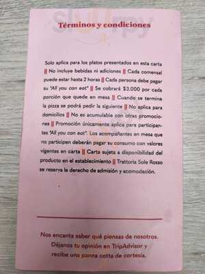 Trattoria Sole Rosso