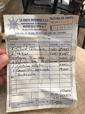 Delicias De La Costa