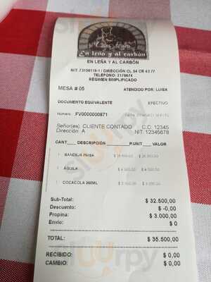 Luis F En Leña Y Al Carbon