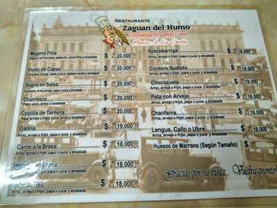 Restaurante Zaguán Del Humo
