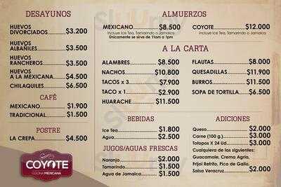 Coyote Cocina Mexicana