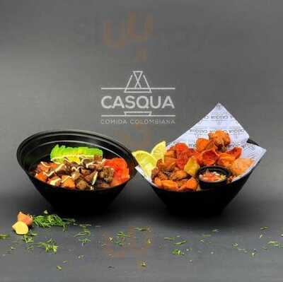 Casqua -comida Colombiana En Tazon-