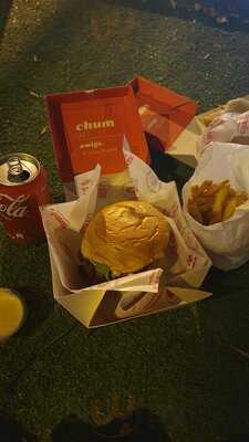 Chum Burgers And Fries