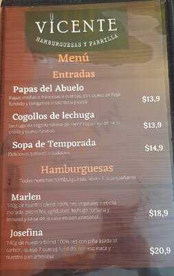 Vicente Hamburguesas Y Parrilla