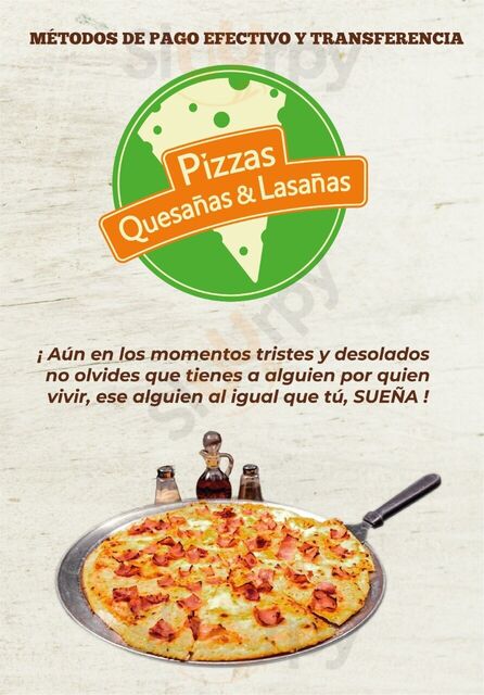 Pizzas, Quesañas Y Lasañas
