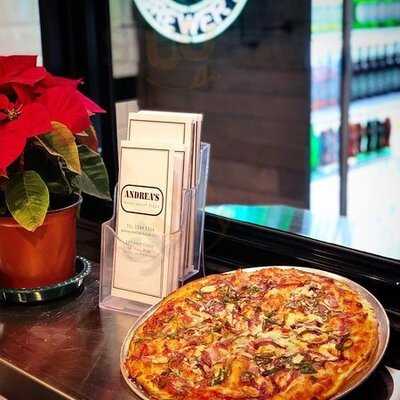 Andrea’s Bagel Crust Pizza