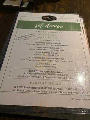 Good Times Restaurant And Bar