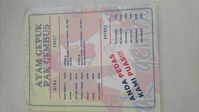 Ayam Gepuk Pak Gembus