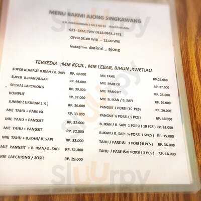 Bakmi Ajong Singkawang