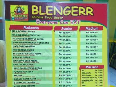Rm. Blengerr Chinese Food Super