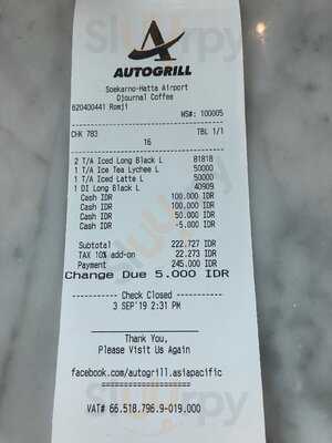 Djournal Coffee Soekarno-hatta International Airport