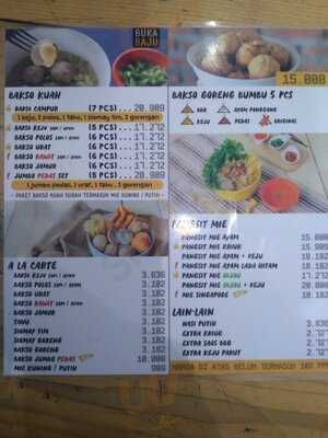 Buka Baju (bakso Keju)