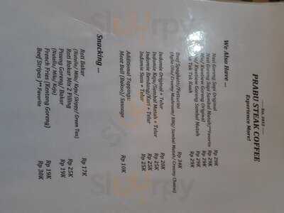 Prabu Steak Coffee