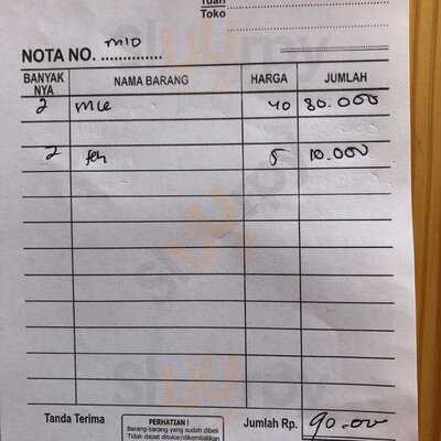 Bakmi Kepiting Oukie Sibu