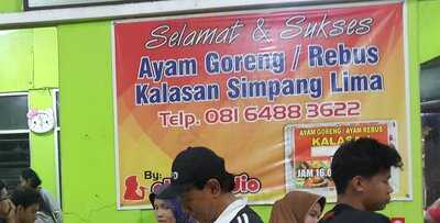 Ayam Goreng/rebus Kalasan Simpang Lima